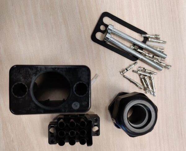 Plug connection set
