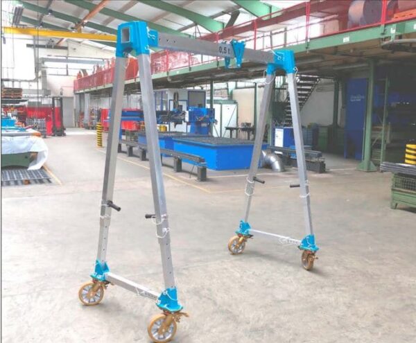 WiMAG Alu portal 500 kg - wheels - Afbeelding 2