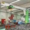 Column-mounted slewing jib crane MEISTER M