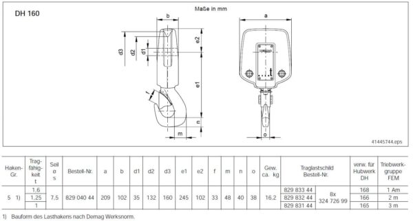 Single-sheave bott.block 132/ 7,5 - Image 2