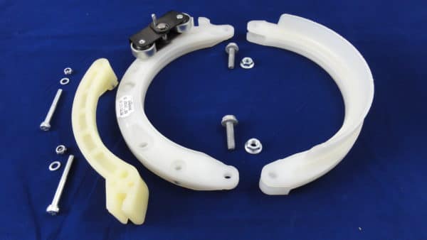 Rope guide left DH 160 7,5-L PA12