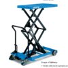 HF D Dubbele schaarheftafel - Afbeelding 2
