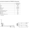 HU 30-115 TP Heavy duty hand pallet truck - Image 2