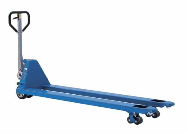 HU long PL Handgabelhubwagen mit langen Gabeln