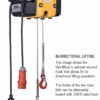 Bi-directional lift kit for Yale Mtrac