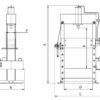 HWPEP Presse d'atelier avec pompe hydraulique électrique – Image 3