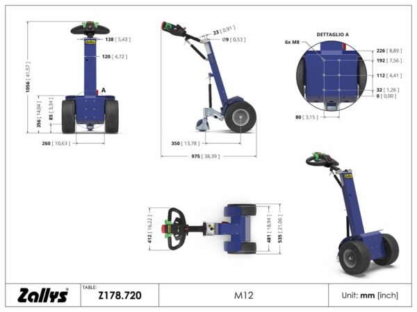 M12 - elektrische Vertikalschlepper – Bild 2