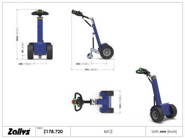 M12 - elektrische Vertikalschlepper – Bild 3
