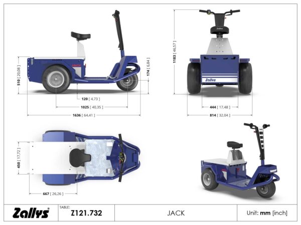 JACK - Tracteur électrique avec conducteur – Image 4