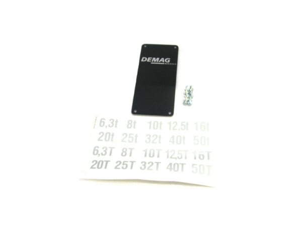 Capacity plate set Neutral 92 x 217 mm