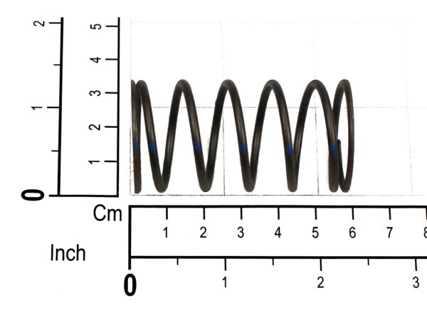 Compression spring KB 71, 2,1 X27,1X60 blue