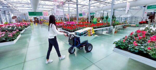Zallys elektrische kruiwagen met 180L bak - Afbeelding 15