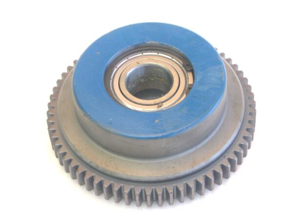 Kit galet 140 mm, avec dents, cylindrique, U +KP 4T