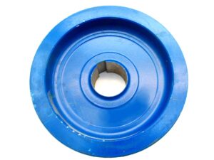 Loopwiel P, ZP, 250X55X50, zonder tanden
