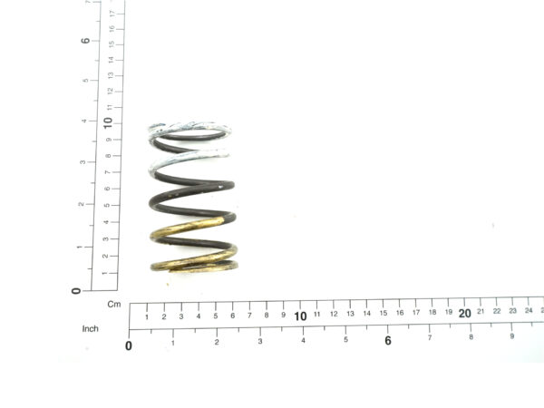 Compression spring gold/white 4,5 X 42,5 X 82