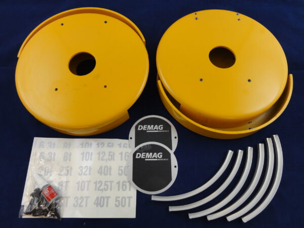 Rope sheave hood set 8/2