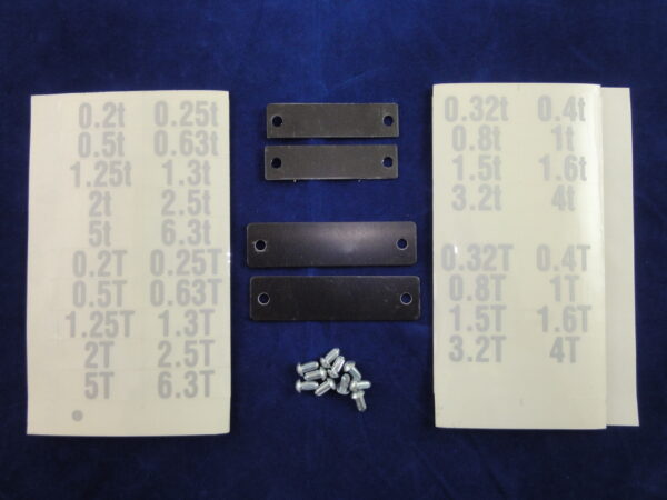 Capaciteit plaat set P/DH-1/1